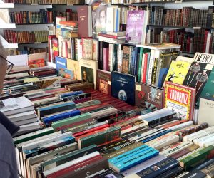Feria de Otoño del Libro Viejo y Antiguo de Madrid en el Paseo de Recoletos