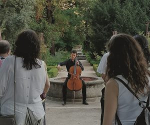 música en los jardines